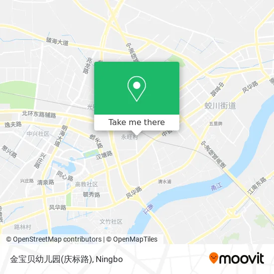 金宝贝幼儿园(庆标路) map