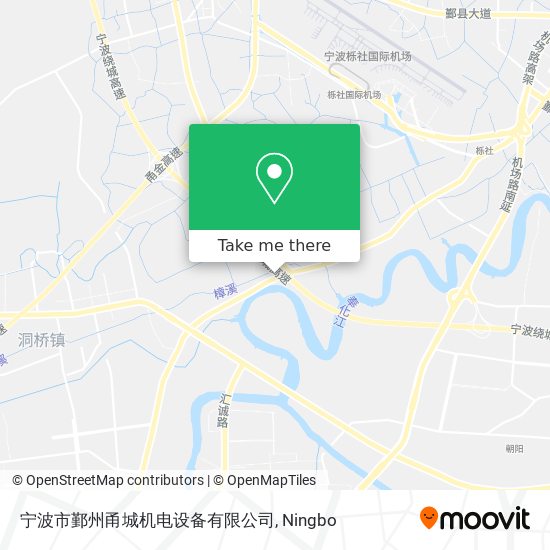 宁波市鄞州甬城机电设备有限公司 map