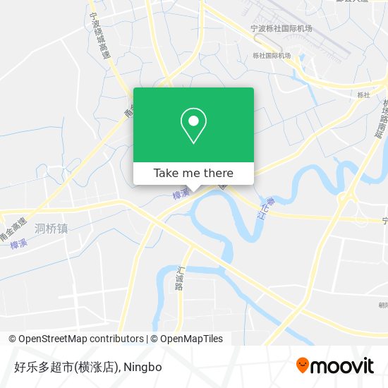 好乐多超市(横涨店) map
