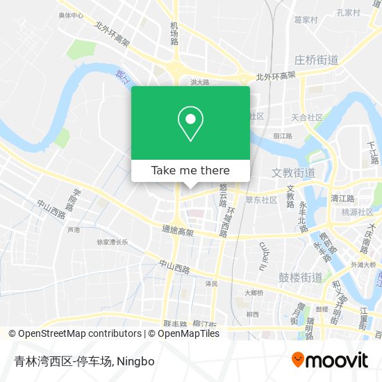 青林湾西区-停车场 map