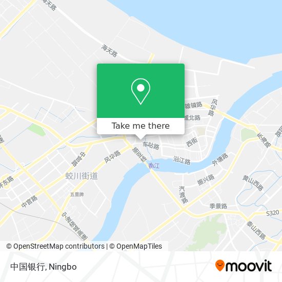 中国银行 map