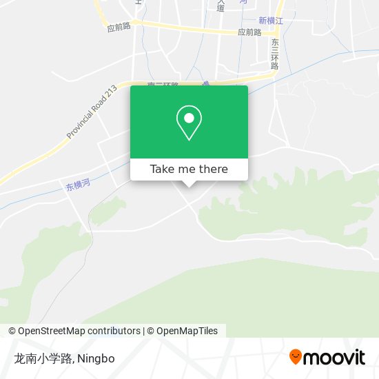 龙南小学路 map