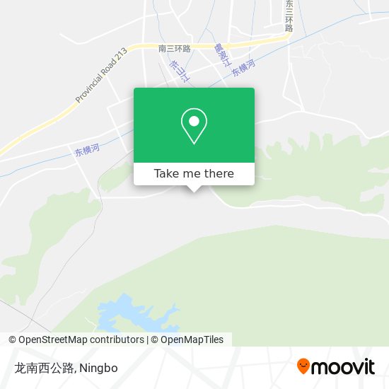 龙南西公路 map