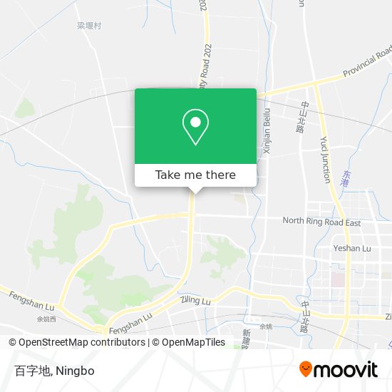 百字地 map