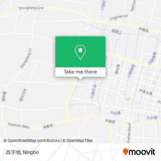 昌字地 map