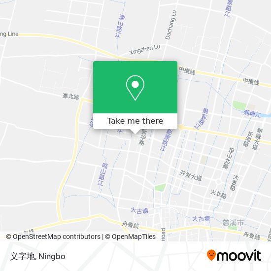 义字地 map