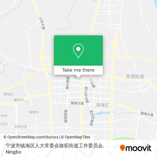 宁波市镇海区人大常委会骆驼街道工作委员会 map