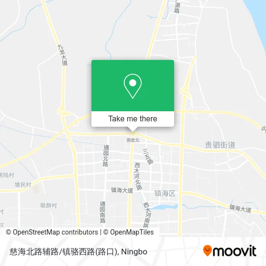 慈海北路辅路/镇骆西路(路口) map