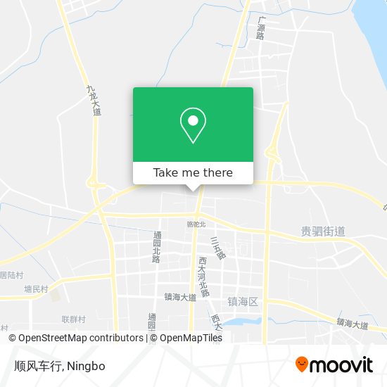 顺风车行 map