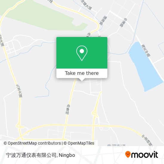 宁波万通仪表有限公司 map