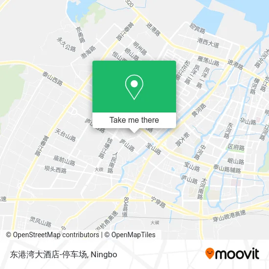 东港湾大酒店-停车场 map