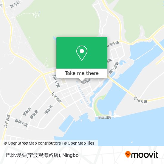 巴比馒头(宁波观海路店) map