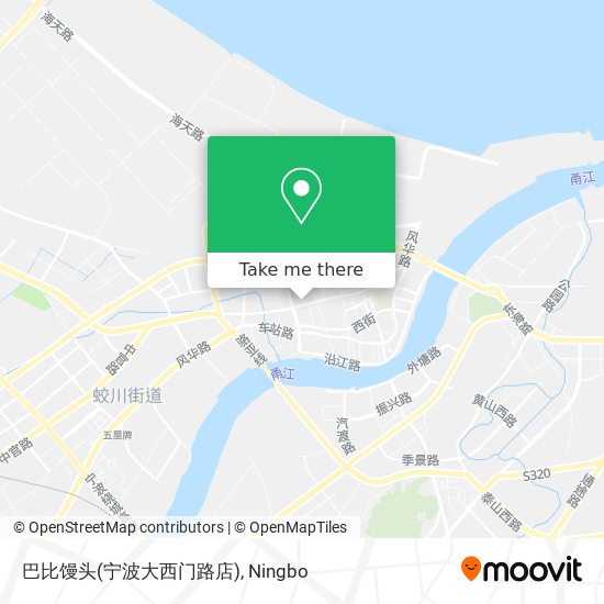 巴比馒头(宁波大西门路店) map