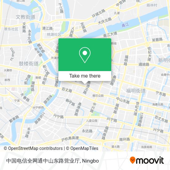 中国电信全网通中山东路营业厅 map