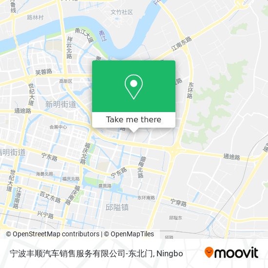 宁波丰顺汽车销售服务有限公司-东北门 map