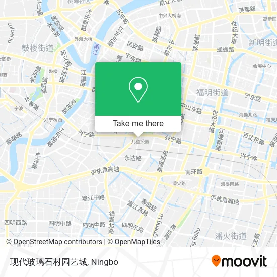 现代玻璃石村园艺城 map