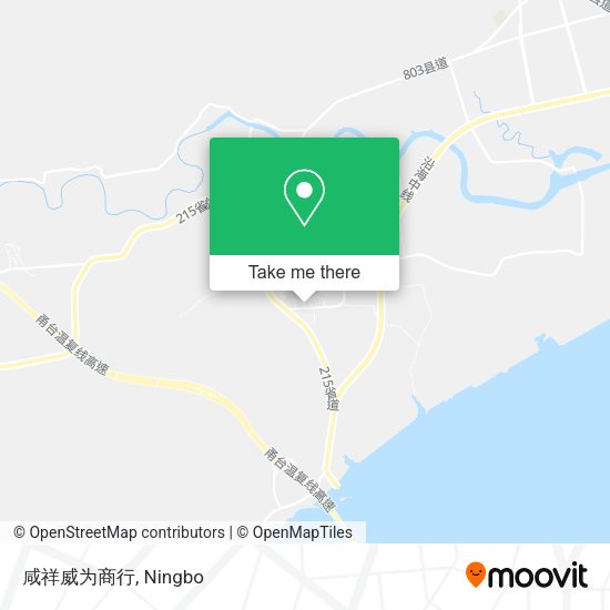 咸祥威为商行 map