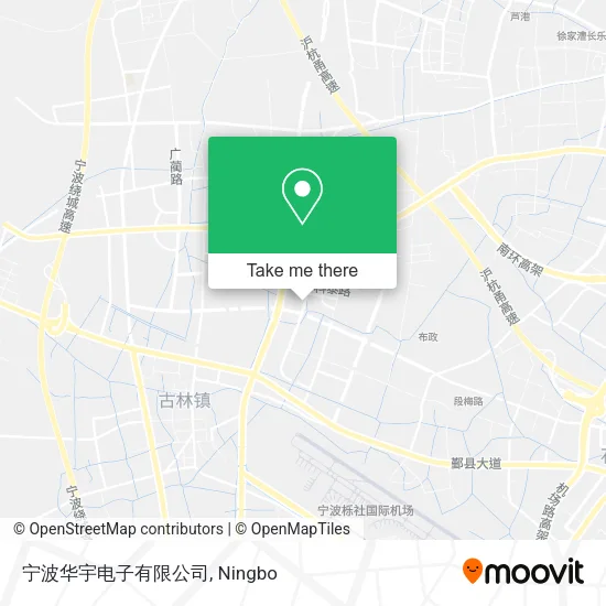 宁波华宇电子有限公司 map