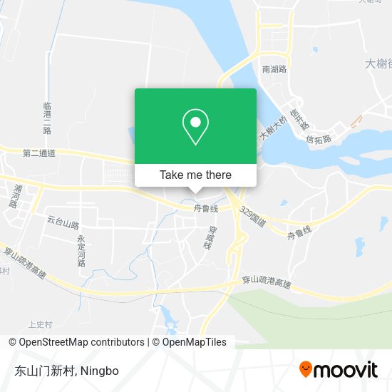 东山门新村 map