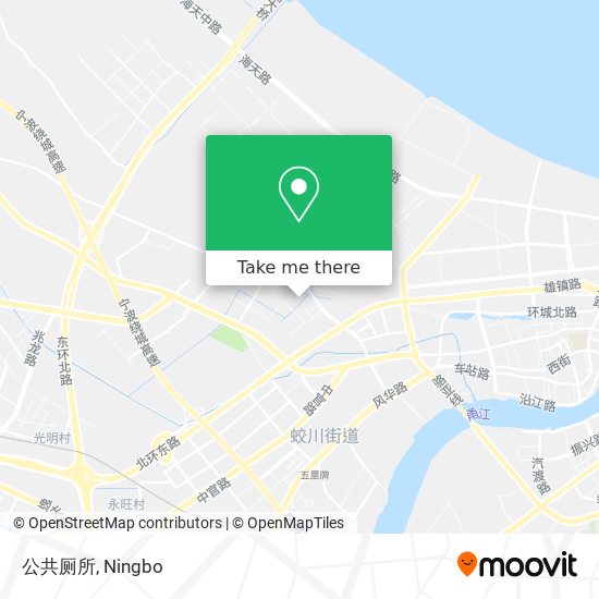 公共厕所 map