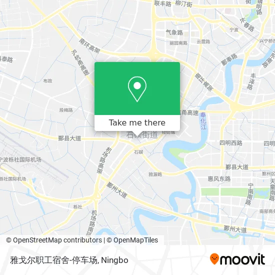 雅戈尔职工宿舍-停车场 map