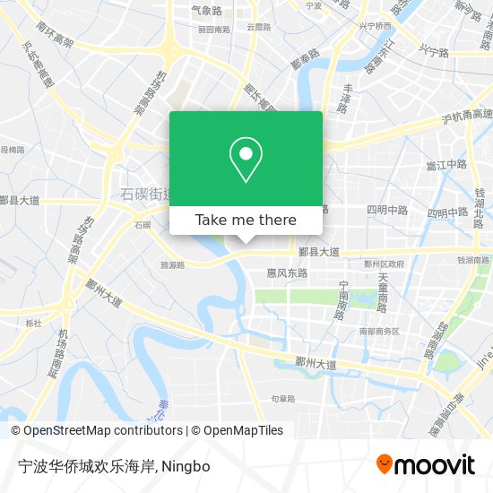 宁波华侨城欢乐海岸 map