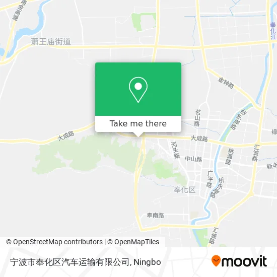 宁波市奉化区汽车运输有限公司 map