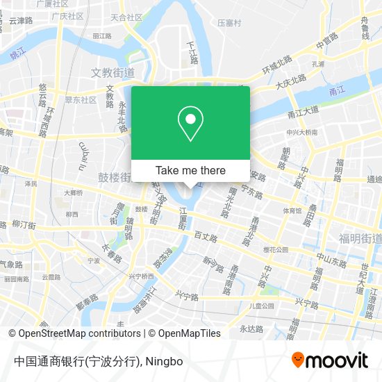 中国通商银行(宁波分行) map
