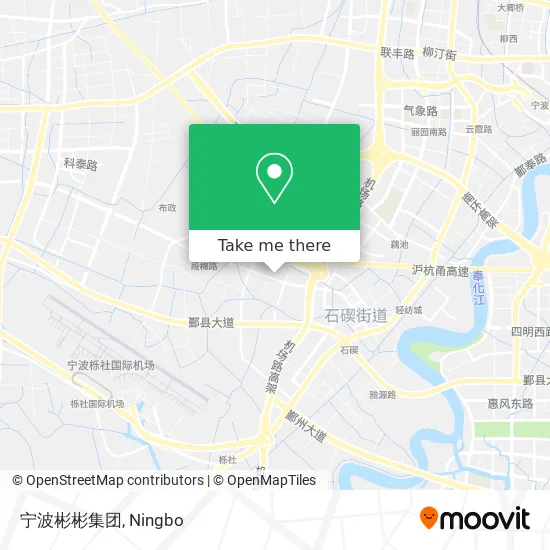 宁波彬彬集团 map
