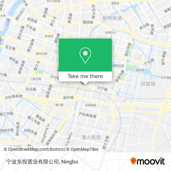 宁波东投置业有限公司 map