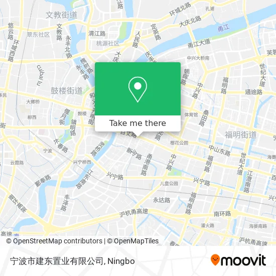 宁波市建东置业有限公司 map