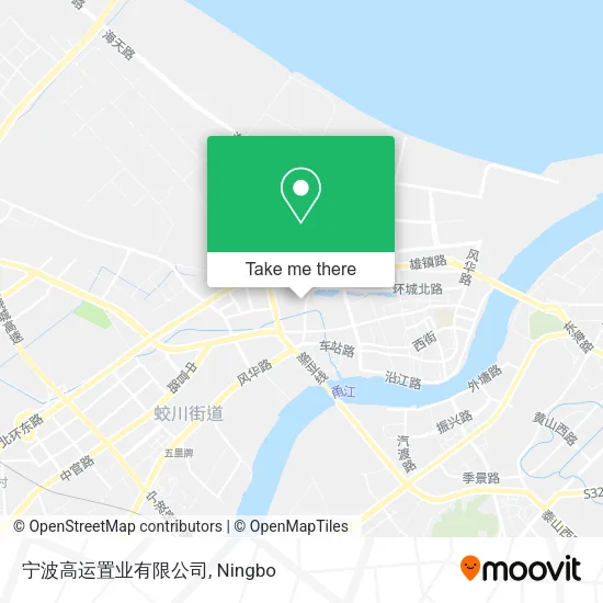 宁波高运置业有限公司 map