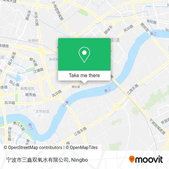 宁波市三鑫双氧水有限公司 map