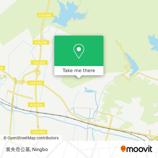 黄夹岙公墓 map