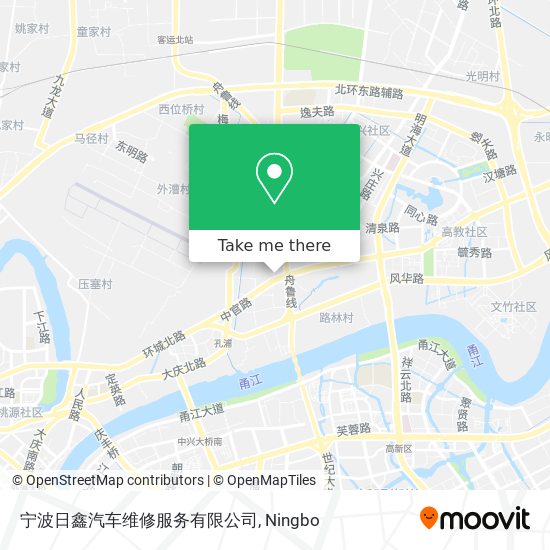 宁波日鑫汽车维修服务有限公司 map
