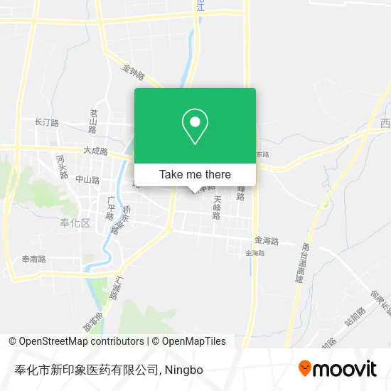 奉化市新印象医药有限公司 map