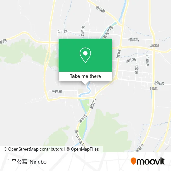 广平公寓 map