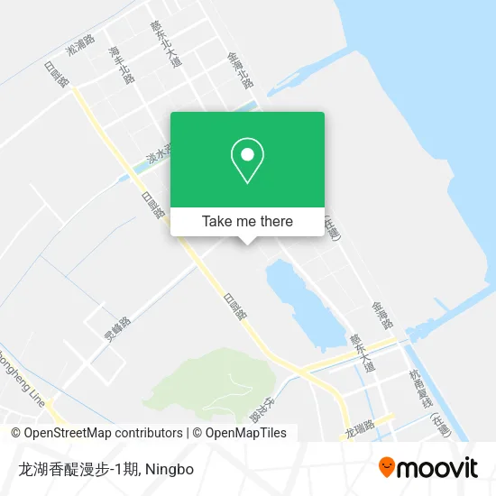 龙湖香醍漫步-1期 map