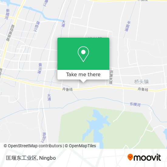 匡堰东工业区 map