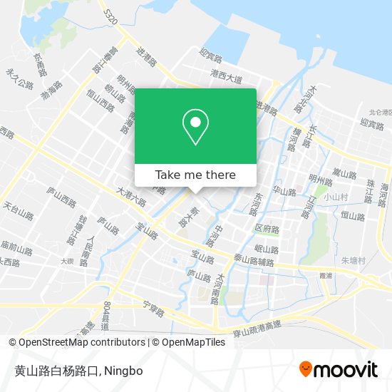 黄山路白杨路口 map