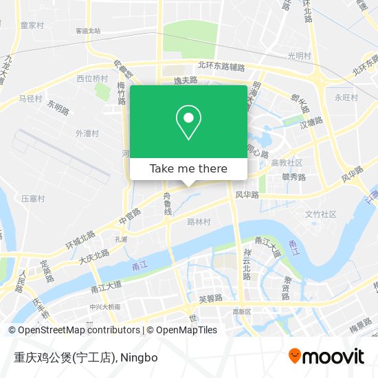 重庆鸡公煲(宁工店) map