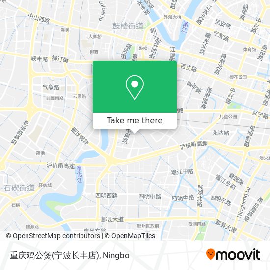 重庆鸡公煲(宁波长丰店) map