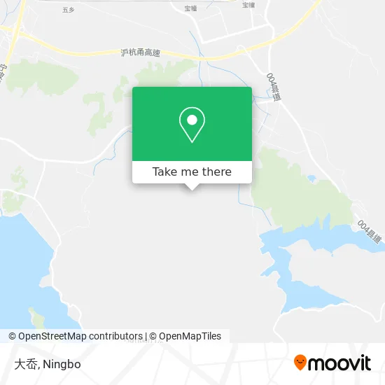 大岙 map