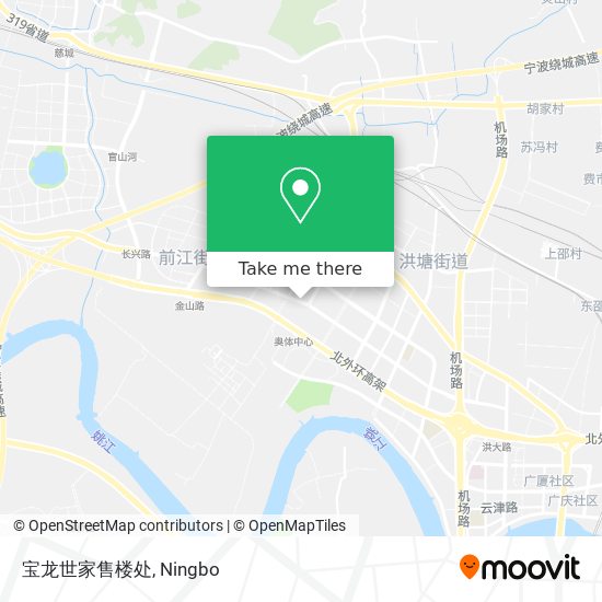 宝龙世家售楼处 map