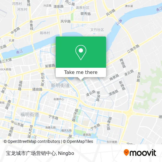 宝龙城市广场营销中心 map