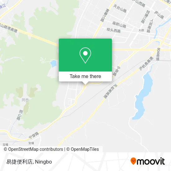易捷便利店 map