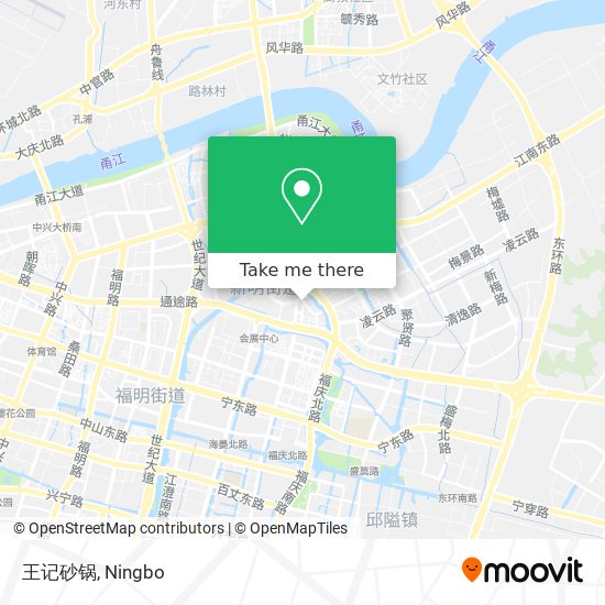 王记砂锅 map