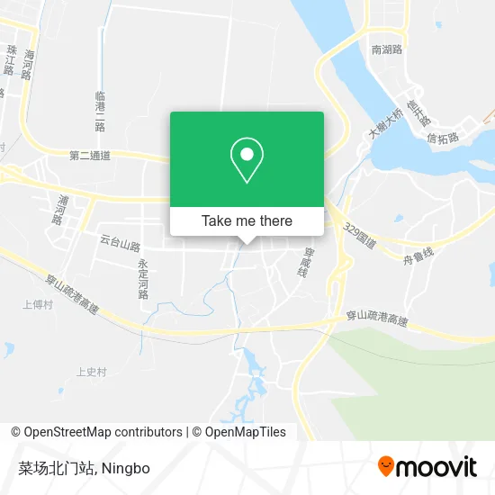 菜场北门站 map