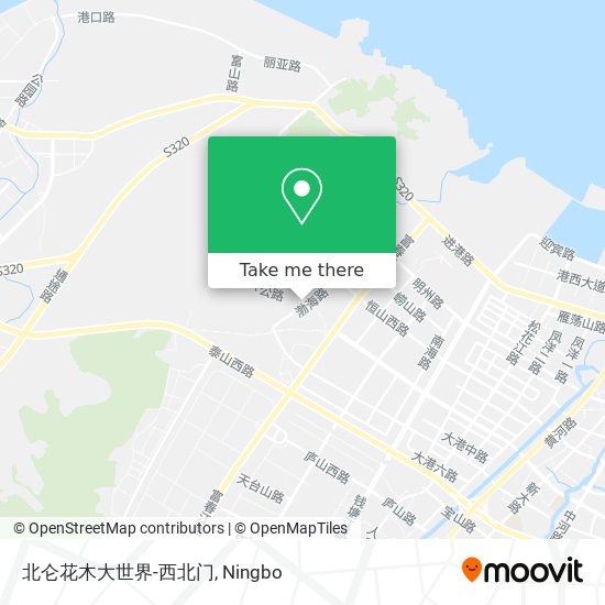 北仑花木大世界-西北门 map