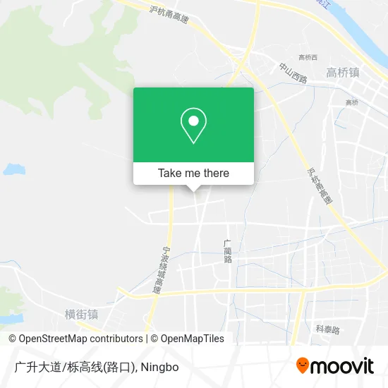 广升大道/栎高线(路口) map